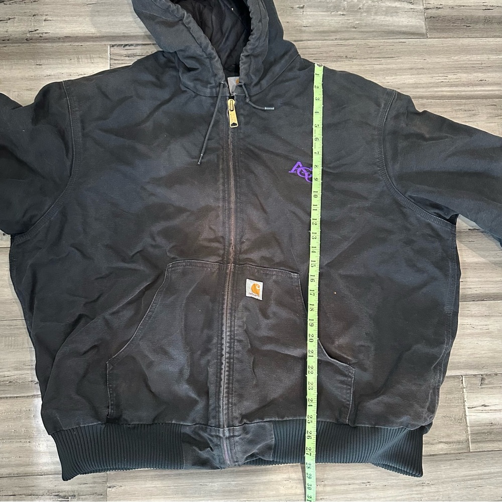 Abilene Christian university Carhartt canvas winter coat heavyweight size 3xl - Picture 4 of 6